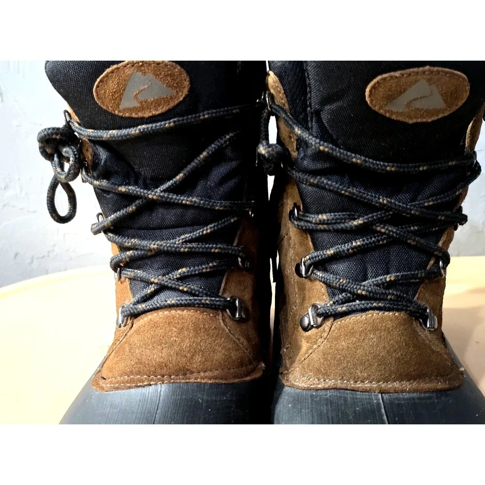 Ozark Trail Boots Men's Hiking Outdoor Waterproof Size 10 Brown‎